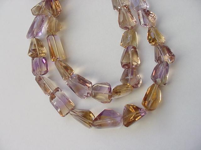 Ametrine Polished Nuggets